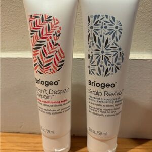 NWT Briogeo Shampoo & Mask set Sealed- 2oz.